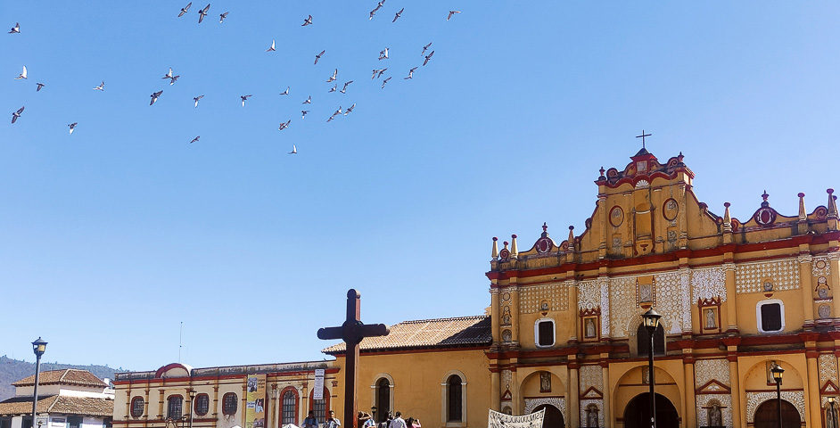 Peregrinación del Pueblo Creyente de la diócesis de San Cristóbal de las Casas, enero de 2024 © SIPAZ