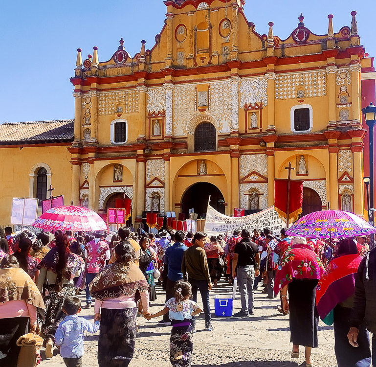 Pilgrimage of Pueblo Creyente of the Diocese of San Cristóbal de las Casas, January 2024 © SIPAZ