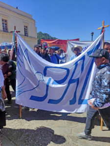 Peregrinación del Pueblo Creyente de la diócesis de San Cristóbal de las Casas, enero de 2024 © SIPAZ