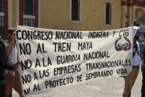 Marcha del Congreso Nacional Indígena (CNI), Chiapas © SIPAZ, Archivo