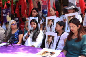 Sandra Martínez ya está en casa © Consorcio Oaxaca