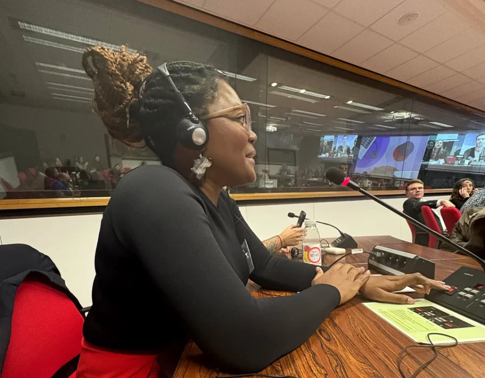“Segunda conferencia de juventud paz y seguridad”, Bruselas, Bélgica, noviembre de 2025 © SIPAZ