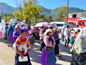 Peregrinación de la Coordinación Diocesana de Mujeres (CODIMUJ), San Cristóbal de las Casas, 25 de noviembre de 2025 © SIPAZ