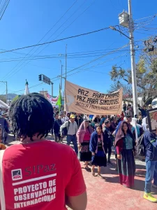 Peregrinación del Pueblo Creyente de la diócesis de San Cristóbal de las Casas, enero de 2026 © SIPAZ