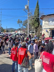 Peregrinación del Pueblo Creyente de la diócesis de San Cristóbal de las Casas, enero de 2026 © SIPAZ