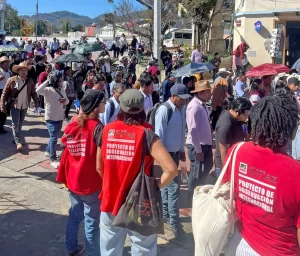 Peregrinación del Pueblo Creyente de la diócesis de San Cristóbal de las Casas, enero de 2026 © SIPAZ