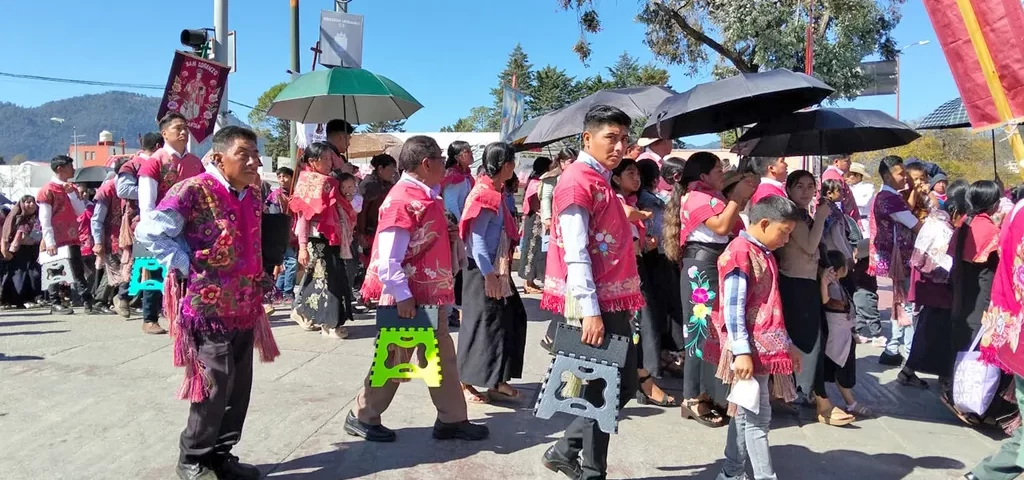 Peregrinación del Pueblo Creyente de la diócesis de San Cristóbal de las Casas, enero de 2026 © SIPAZ