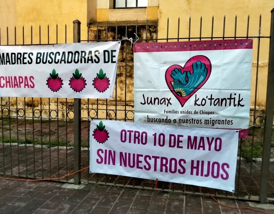 Actividades de madres buscadoras en el marco del día de la Madre, San Cristóbal de las Casas, mayo de 2026 © SIPAZ