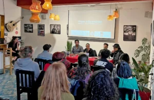 Presentation of the GTRF report, San Cristóbal de las Casas, May 2026 © SIPAZ