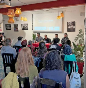 Presentation of the GTRF report, San Cristóbal de las Casas, May 2026 © SIPAZ