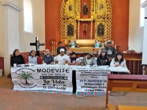 Conversatorio “¡Sí a la vida! ¡No al despojo!” sobre la autopista Palenque-San Cristóbal de las Casas, febrero de 2026 © SIPAZ