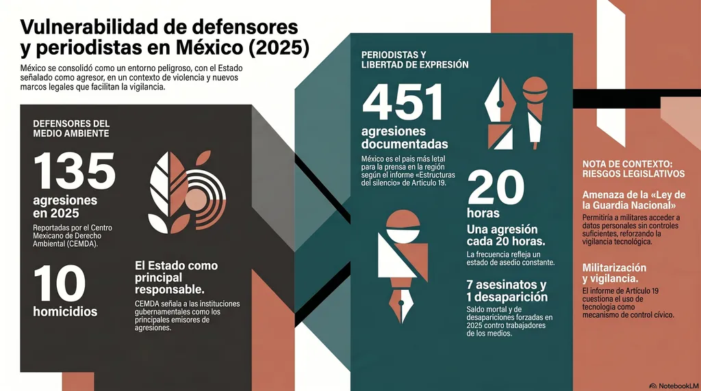Infografía creada con asistencia de IA - NotebookLM © SIPAZ