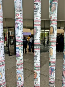 Movilizaciones de colectivos de Madres Buscadores en el marco del Mundial, junio de 2026 © SIPAZ