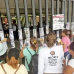 Movilizaciones de colectivos de Madres Buscadores en el marco del Mundial, junio de 2026 © SIPAZ